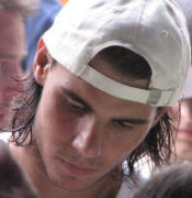 Rafael Nadal signing