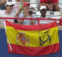 Morgane with Spanish Flag