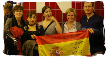 Dani and friends in Bercy