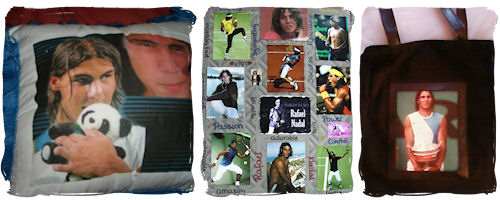 Rafael Nadal customised items